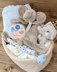Geschenkset "Elefant in Korb"