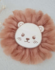Lion with fluffy mane