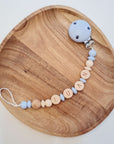 Pacifier chain "Blue Nature"