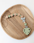 Pacifier Chain "Koala Wood"