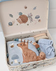 Coffret cadeau "Renard dans la valise" avec livre en tissu