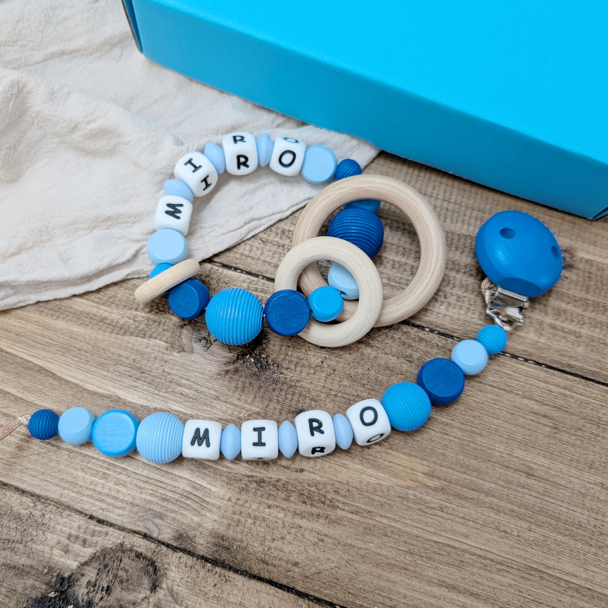 Gift Set "Blue Wood"