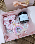 "Scented Pink" gift set including gift packaging