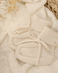 Body bébé manches longues "rayé bleu", taille 68 (3-6 mois), coton bio