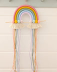 Hair Clip Holder "Mother-of-Pearl Pink Rainbow"