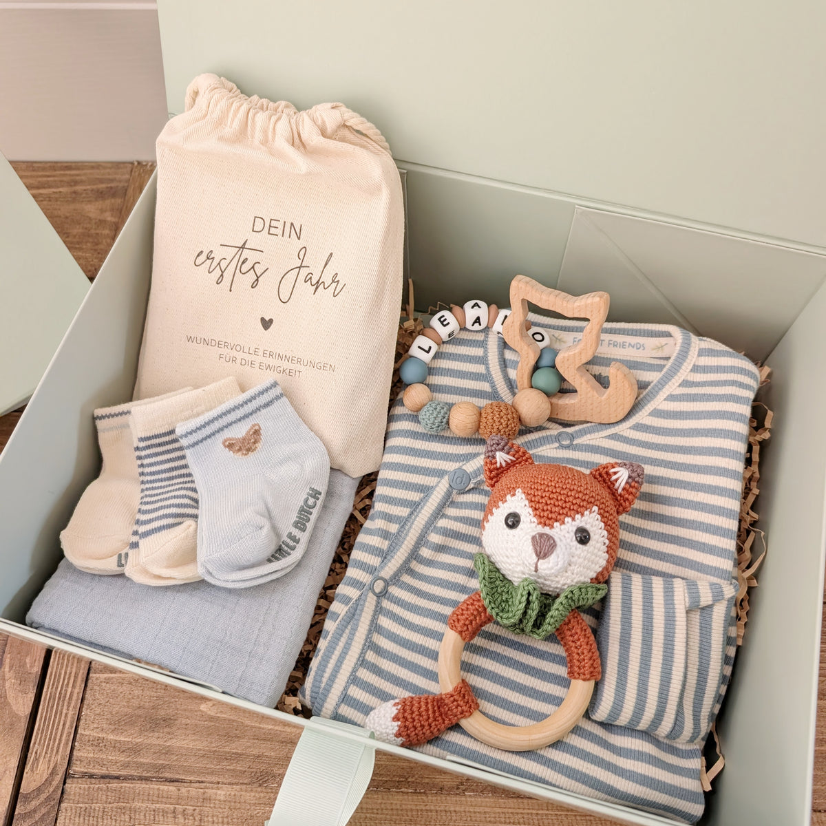 Geschenkset "Blue Fox"