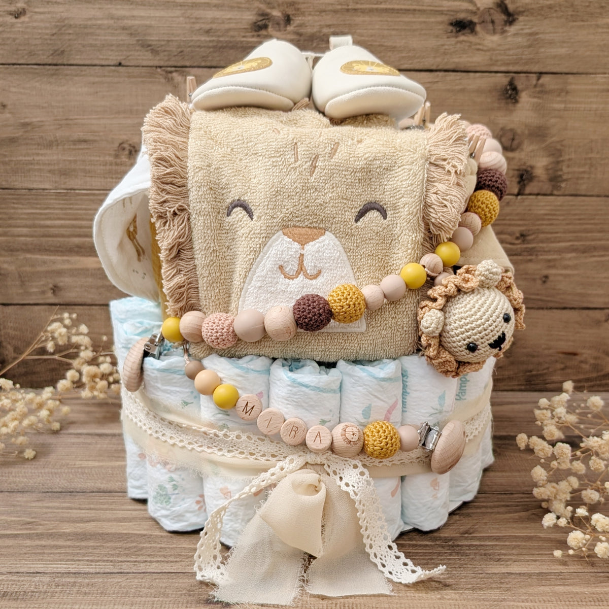 Diaper Cake "Lion"