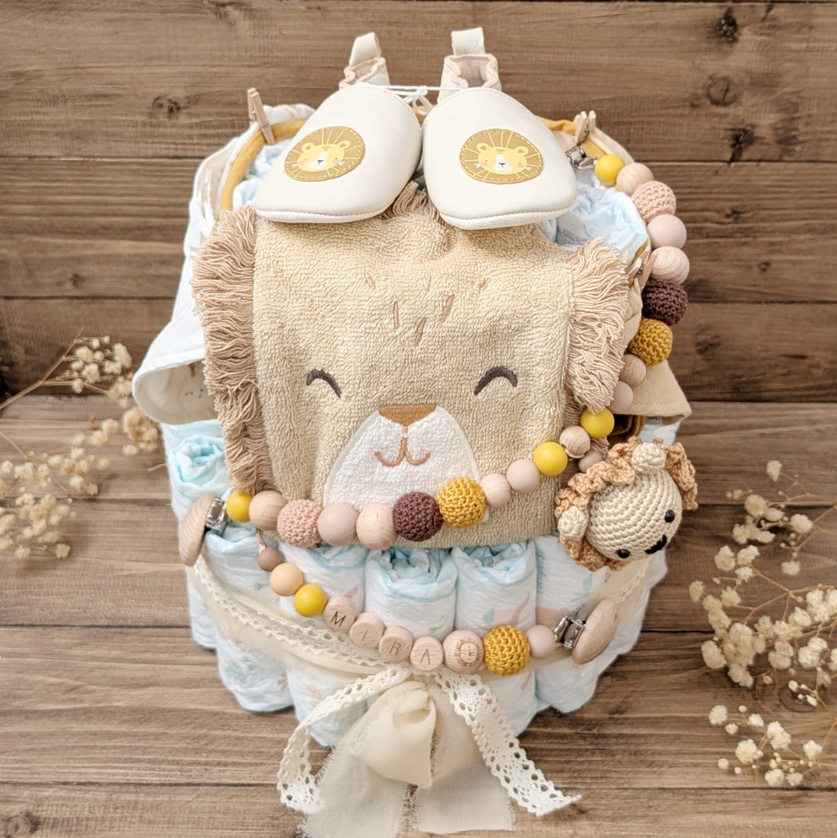 Diaper Cake "Lion"